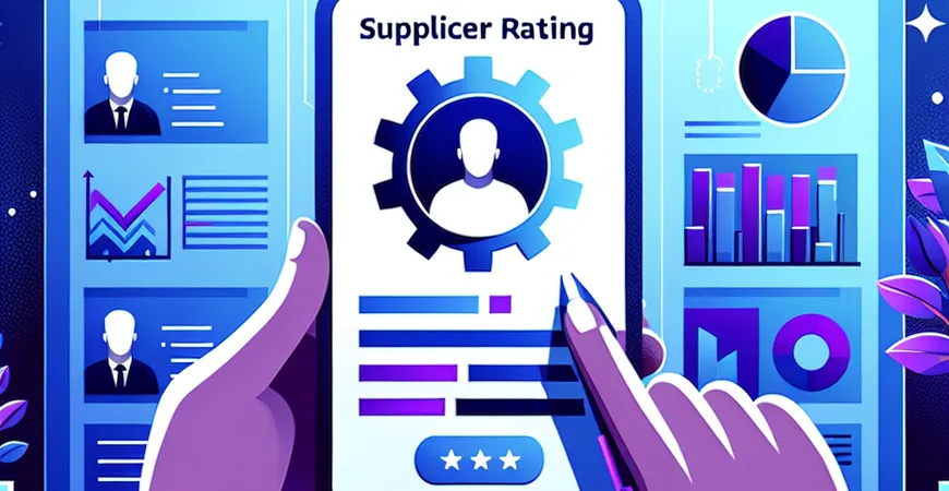  什么是ERP系统的“供应商评级”？采购优化的重要依据  